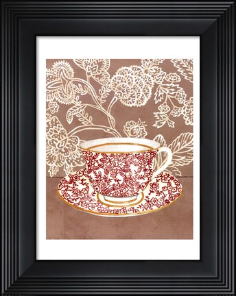 Framed High Tea III Print