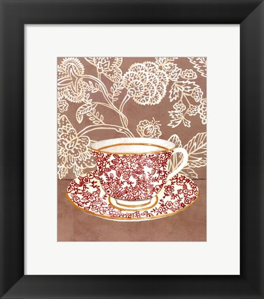 Framed High Tea III Print