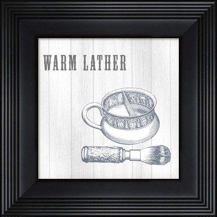Framed Barber Shop Quartet I Print