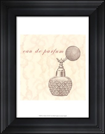 Framed La Toilette I Print