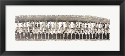 Framed Miss America Pageant September, 1953 Conventonal Hall, Atlantic City, NJ Print