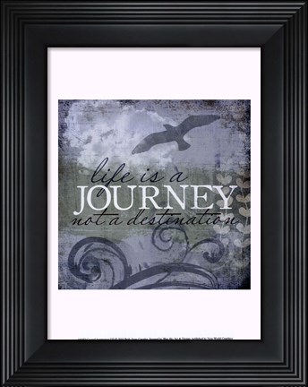 Framed Coastal Inspiration VII Print