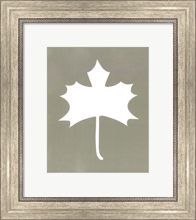 Framed Simple Sihouette IV Print