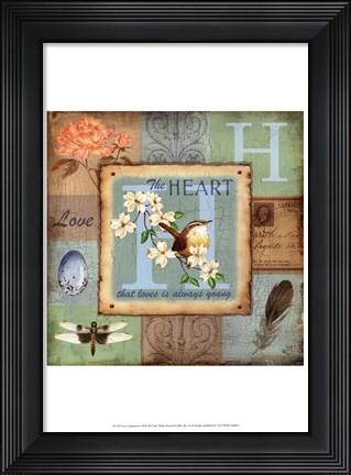 Framed Sweet Inspirations III Print