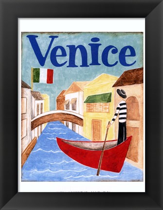 Framed Venice (A) Print