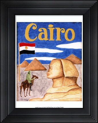 Framed Cairo (A) Print
