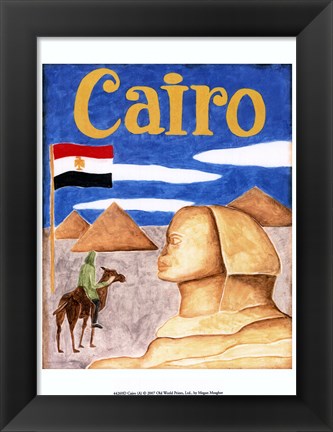 Framed Cairo (A) Print