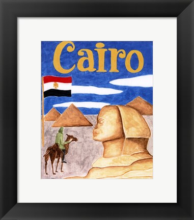 Framed Cairo (A) Print