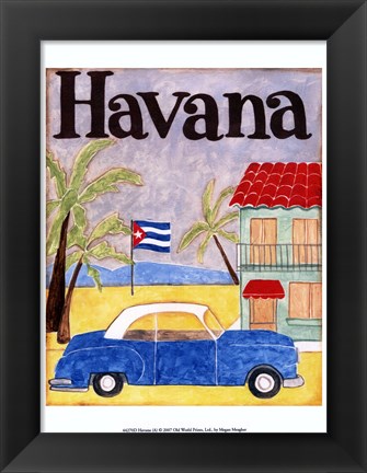 Framed Havana (A) Print