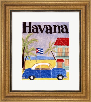 Framed Havana (A) Print