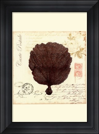 Framed Small Romance du Mer II Print