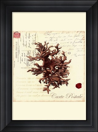 Framed Small Romance du Mer III Print