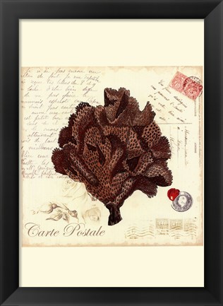 Framed Small Romance du Mer IV Print