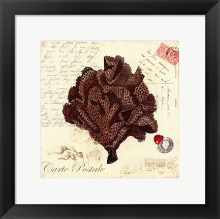 Framed Small Romance du Mer IV Print