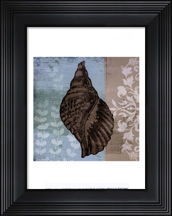 Framed Coastal Cottage II Print