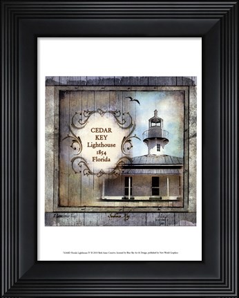 Framed Florida Lighthouse IV Print