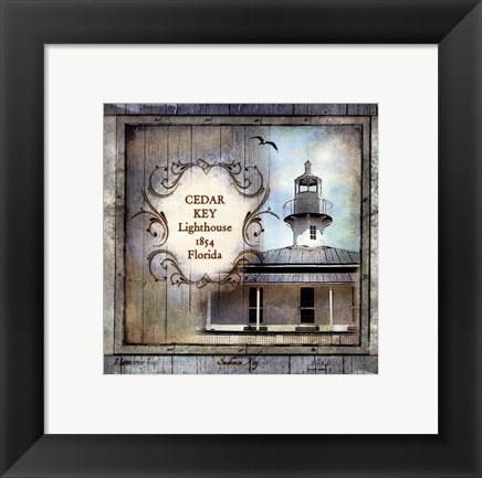 Framed Florida Lighthouse IV Print