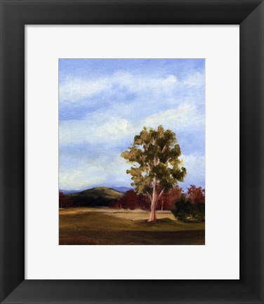 Framed Small Summer horizons VI Print