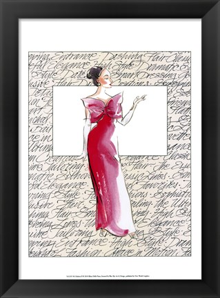 Framed 50&#39;s Fashion II Print