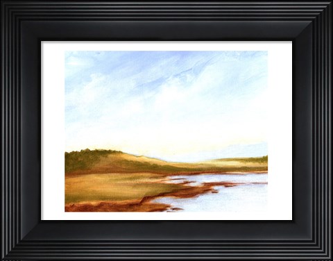 Framed Small Summer Horizons I Print
