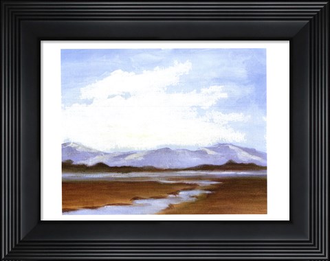 Framed Small Summer Horizons IV Print
