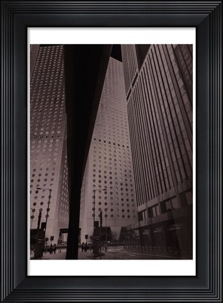 Framed Skyrise View I Print