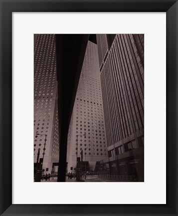 Framed Skyrise View I Print