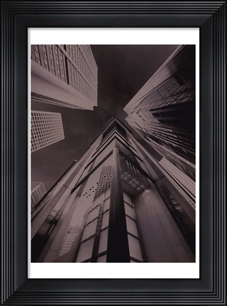 Framed Skyrise View IV Print