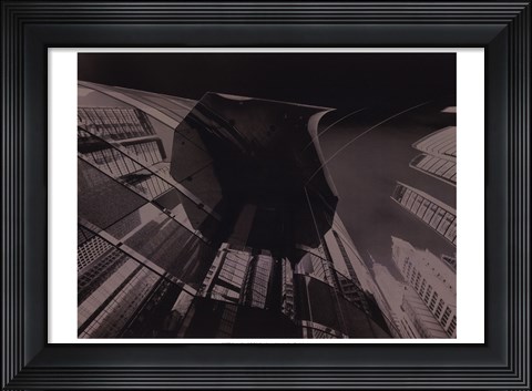 Framed Skyrise View V Print