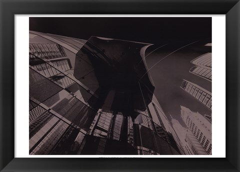 Framed Skyrise View V Print