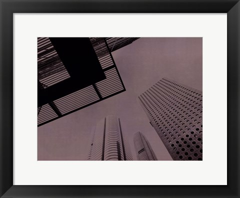 Framed Skyrise View VI Print