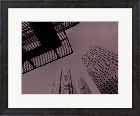 Framed Skyrise View VI Print