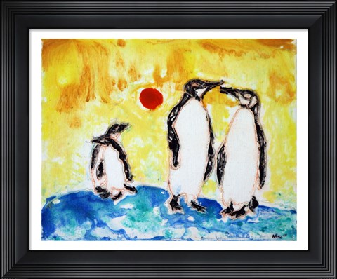 Framed Under the Hot Sun Print