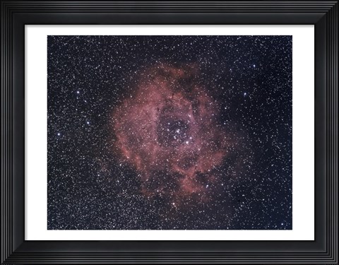 Framed Posette Nebula in Monogelos Print