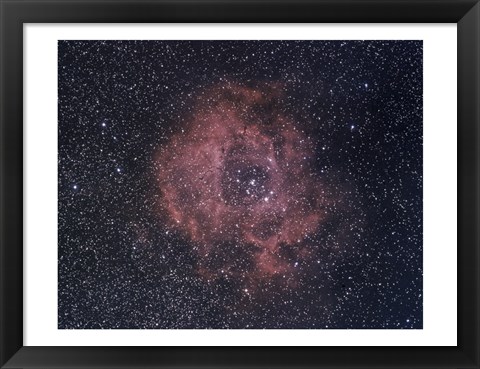 Framed Posette Nebula in Monogelos Print