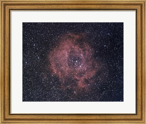 Framed Posette Nebula in Monogelos Print