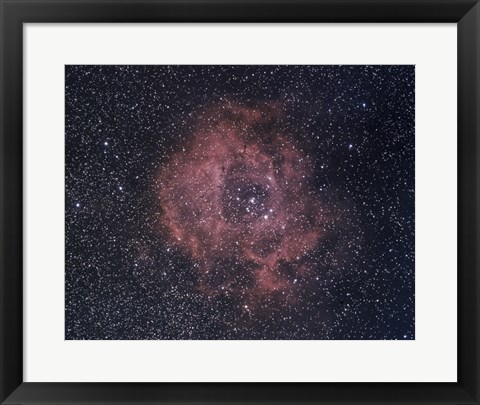 Framed Posette Nebula in Monogelos Print