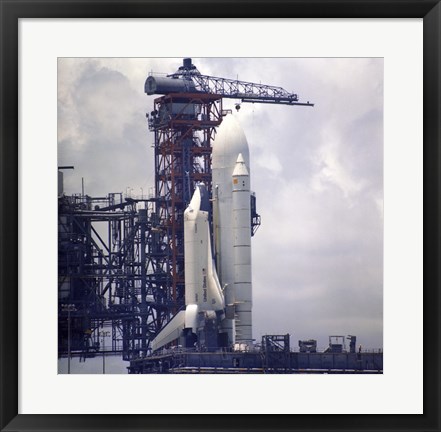 Framed Space Shuttle Print