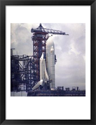 Framed Space Shuttle Print