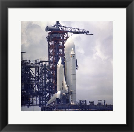 Framed Space Shuttle Print