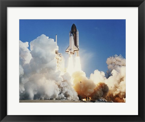 Framed Challenger Print