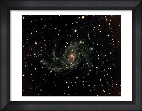 Framed Spiral Galaxy Type SC in Cygnas Print
