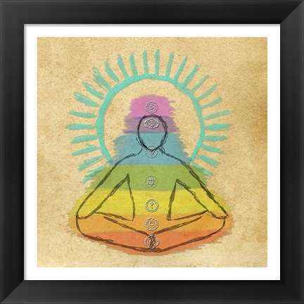 Framed Chakra Harmony Print