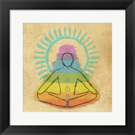 Framed Chakra Harmony Print