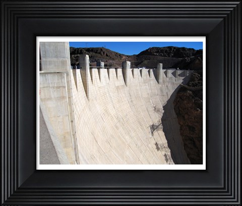 Framed Hoover Dam Print