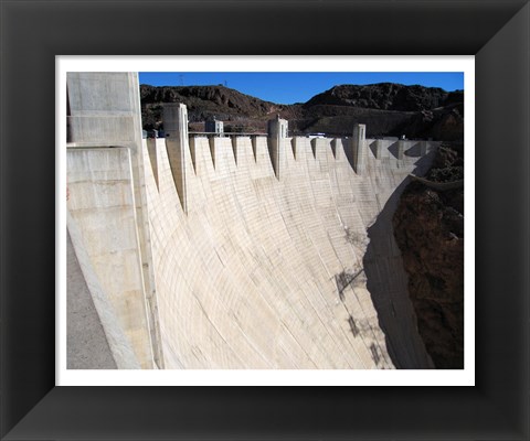 Framed Hoover Dam Print