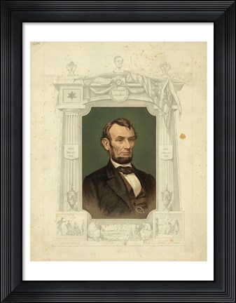 Framed Abraham Lincoln - framed Print