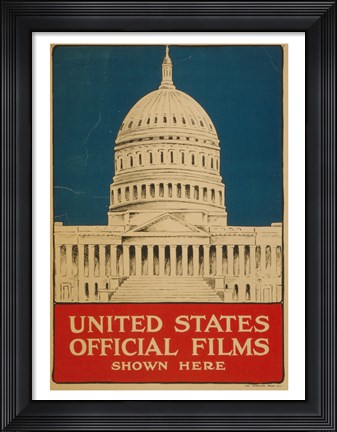 Framed Capital Poster Print