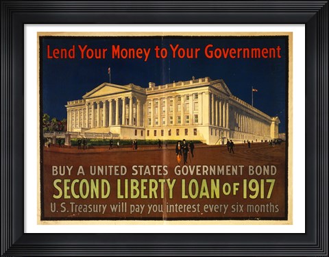 Framed Library of Congress Print