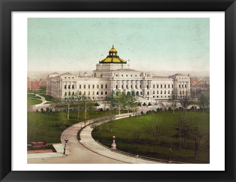 Framed Library of Congress Print